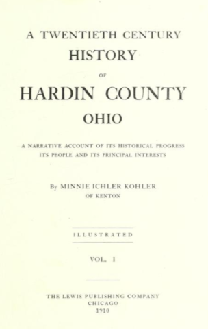 History of Hardin County Volume 1