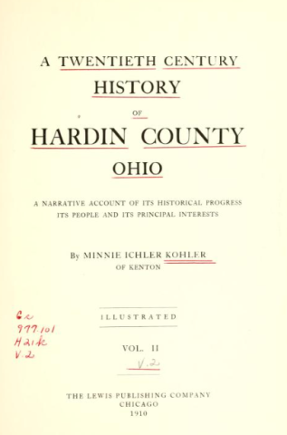 History of Hardin County - Volume 2