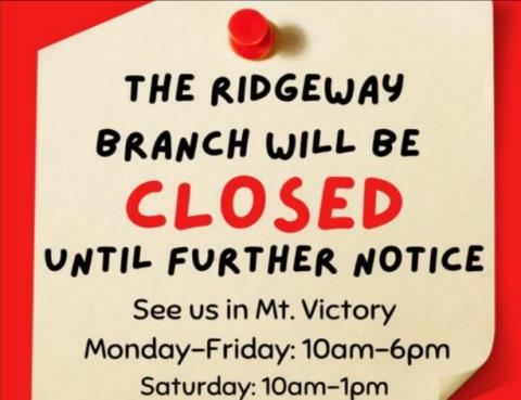 ridgeway closure