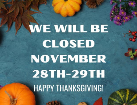 thanksgiving closure